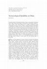 Research paper thumbnail of Socioecological Instability in China