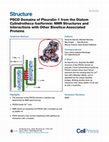 Research paper thumbnail of PSCD Domains of Pleuralin-1 from the Diatom Cylindrotheca fusiformis: NMR Structures and Interactions with Other Biosilica-Associated Proteins