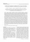 Research paper thumbnail of A field study of phosphorus moblisation from commercial fertilisers