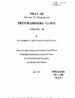 Research paper thumbnail of Trac-M: Fortran 77, Version 5.5. Programmers Guide, Volume III