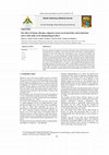 Research paper thumbnail of The effect of thyme (thymus vulgaris) extract on Escherichia coli in diarrheic calves with study of its immunological effect