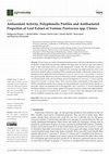 Research paper thumbnail of Antioxidant Activity, Polyphenolic Profiles and Antibacterial Properties of Leaf Extract of Various Paulownia spp. Clones