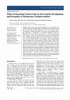 Research paper thumbnail of Effect of Styrofoam Waste Feeds on the Growth, Development and Fecundity of Mealworms (Tenebrio molitor)