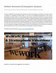 Research paper thumbnail of WeWork: Reinventism & Stratospheric Valuations