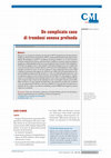 Research paper thumbnail of A complicated case of deep vein thrombosis