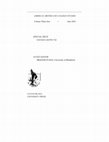 Research paper thumbnail of American, British and Canadian Studies 34