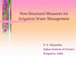 Research paper thumbnail of Systems Tools for Non-Structural Measures of Irrigation Water Management