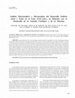 Research paper thumbnail of Análisis Macroscópico y Microscópico del Desarrollo Embrionario y Fetal en el Gato (Felis catus), en Relación con el Desarrollo de la Vesícula Coriónica y de la Placenta