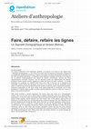 Research paper thumbnail of Faire, défaire, refaire les lignes.