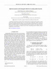 Research paper thumbnail of Spherical symmetry and nonmagnetic dielectrics in analog models of gravity