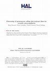 Research paper thumbnail of Patterning of spontaneous rolling thin polymer films for versatile microcapillaries