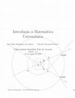 Research paper thumbnail of Introdução à Matemática Universitária