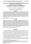 Research paper thumbnail of Analysis of Potency and Probability of Subsector Development of Marine Fisheries Capture in Malang Regency