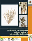 Research paper thumbnail of Catálogo de malezas gramíneas nativas e introducidas de México