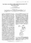 Research paper thumbnail of Laser phase noise effects in fiber-optic signal processors with recirculating loops