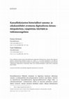 Research paper thumbnail of Kansalliskirjaston historialliset sanoma- ja aikakauslehdet avoimena digitaalisena datana: datapaketteja, rajapintoja, käyttäjiä ja tutkimusongelmia