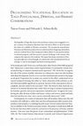 Research paper thumbnail of Decolonizing Vocational Education in Togo: Postcolonial, Deweyan, and Feminist Considerations