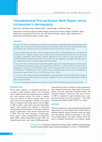 Research paper thumbnail of Transabdominal Pre-peritoneal Mesh Repair versus Lichtenstein’s Hernioplasty