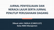 Research paper thumbnail of PPT Jurnal Penyesuaian dan Neraca Lajur serta Jurnal Penutup Perusahaan Dagang