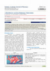 Research paper thumbnail of A Brief Review on Extra-Pulmonary Tuberculosis