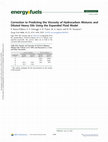 Research paper thumbnail of Correction to Predicting the Viscosity of Hydrocarbon Mixtures and Diluted Heavy Oils Using the Expanded Fluid Model