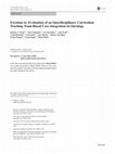 Research paper thumbnail of Erratum to: Evaluation of an Interdisciplinary Curriculum Teaching Team-Based Care Integration in Oncology