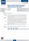 Research paper thumbnail of Impact of Controlled Induced Hypotension on Cognitive Functions of Patients Undergoing Functional Endoscopic Sinus Surgery