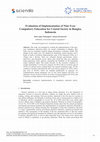 Research paper thumbnail of Evaluation of Implementation of Nine-Year Compulsory Education for Coastal Society in Bangka, Indonesia