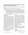 Research paper thumbnail of Microwave-Assisted Isolation and Acetylation of Inulin from Helianthus Tuberosus L Tubers