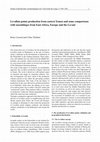 Research paper thumbnail of Levallois points production from eastern Yemen and some comparisons with assemblages from East-Africa, Europe and the Levant