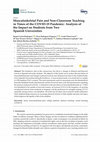 Research paper thumbnail of Musculoskeletal Pain and Non-Classroom Teaching in Times of the COVID-19 Pandemic: Analysis of the Impact on Students from Two Spanish Universities