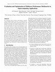 Research paper thumbnail of Evaluation and optimization of multicore performance bottlenecks in supercomputing applications