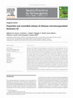 Research paper thumbnail of Properties and controlled release of chitosan microencapsulated limonene oil