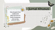 Research paper thumbnail of PPT P12 Jurnal khusus