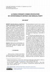 Research paper thumbnail of La parole opérante comme spécification de l’intentionnalité motrice chez Merleau-Ponty