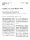 Research paper thumbnail of Tracer-based analysis of spatial and temporal variation of water sources in a glacierized catchment