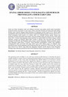 Research paper thumbnail of Spasial Error Model untuk Balita Gizi Buruk DI di Provinsi Jawa Timur Tahun 2016