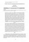 Research paper thumbnail of Türk Dili ve Edebiyatı Ders Kitaplarındaki Metinlerin Okunabilirlik Düzeyleri