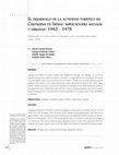 Research paper thumbnail of El Desarrollo De La Actividad Turística en Cartagena De Indias: Implicaciones Sociales y Urbanas: 1943 – 1978