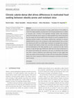 Research paper thumbnail of Chronic calorie-dense diet drives differences in motivated food seeking between obesity-prone and resistant mice