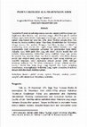 Research paper thumbnail of Peduli Ekologi Ala Fransiskus Asisi