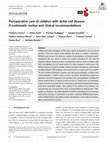 Research paper thumbnail of Perioperative care of children with sickle cell disease: a systematic review and clinical recommendations