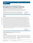 Research paper thumbnail of Endocrinology in the time of COVID-19: Management of Cushing's syndrome