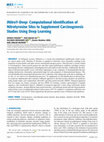 Research paper thumbnail of iNitroY-Deep: Computational Identification of Nitrotyrosine Sites to Supplement Carcinogenesis Studies Using Deep Learning