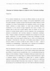 Research paper thumbnail of Conclusion : Remarques sur l’institution religieuse, les régimes de vérité et l’autonomie scientifique