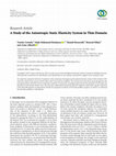 Research paper thumbnail of A Study of the Anisotropic Static Elasticity System in Thin Domain