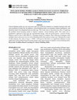 Research paper thumbnail of PENGARUH MODEL PEMBELAJARAN PROBLEm BASED LEARNINg TERHADAP PRESTASI BELAJAR MATA KULIAH ASKEB IV DITINJAU DARI MOTIVASI BELAJAR MAHASISWA