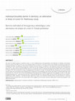 Research paper thumbnail of Individual biosafety barrier in dentistry: an alternative in times of covid-19. Preliminary study