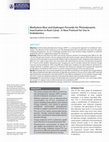 Research paper thumbnail of Methylene Blue and Hydrogen Peroxide for Photodynamic Inactivation in Root Canal - A New Protocol for Use in Endodontics