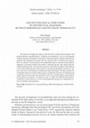 Research paper thumbnail of Ego-psychological indicators of diffeential diagnosis between borderline and psychotic personality